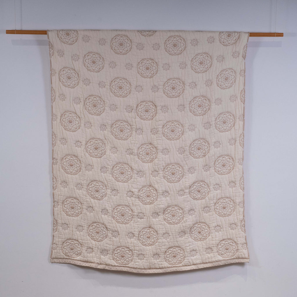 Floral Puff Quilt