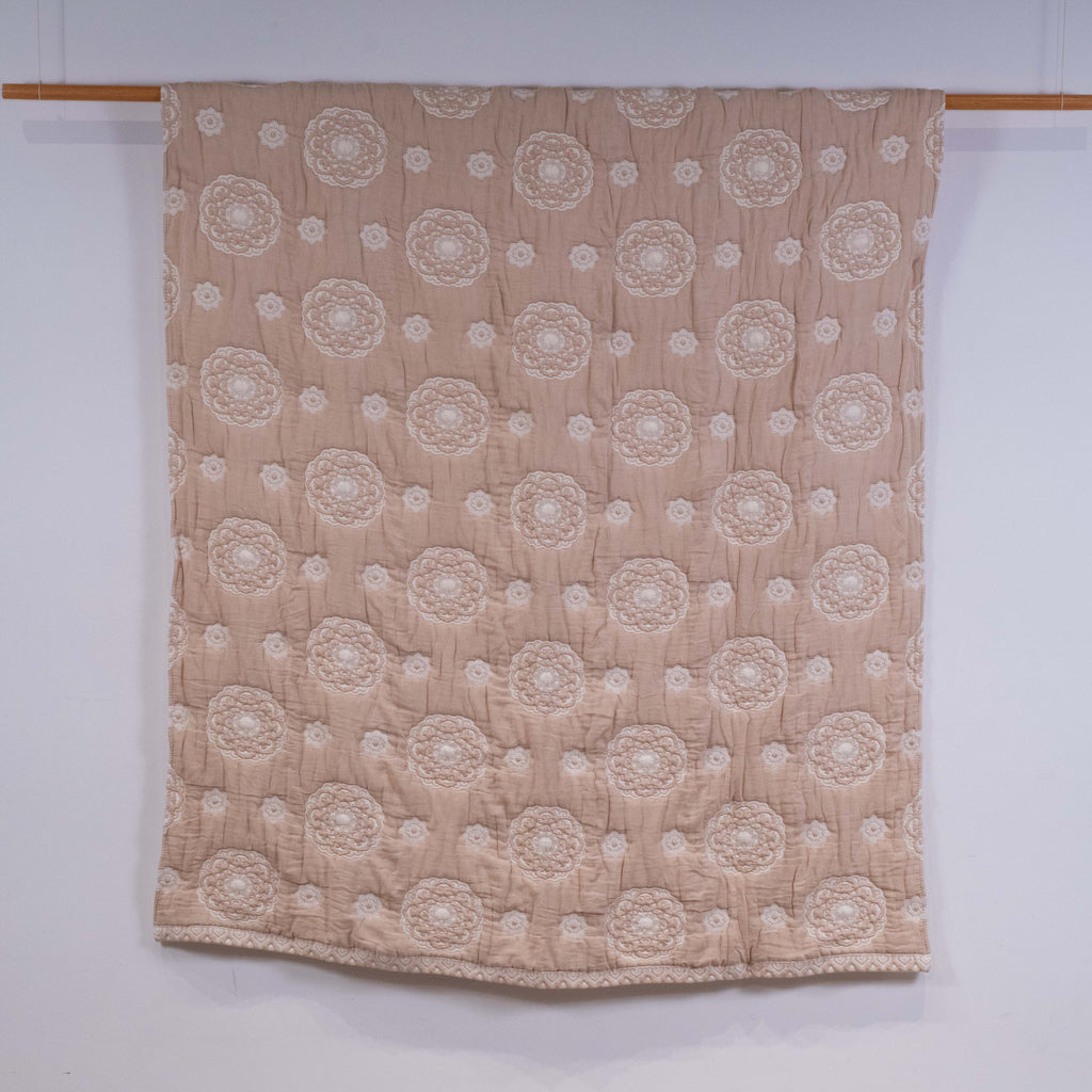 Floral Puff Quilt