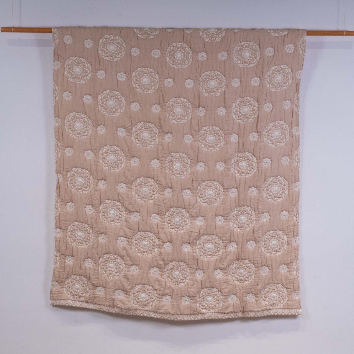 Floral Puff Quilt