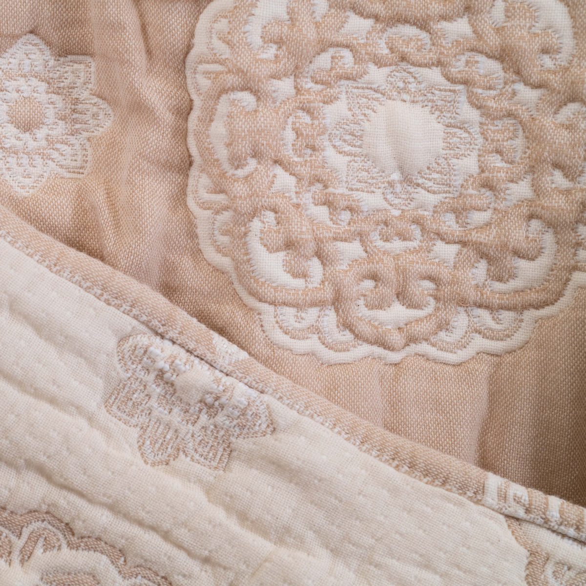Floral Puff Quilt