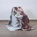 Blue lilly bedcover