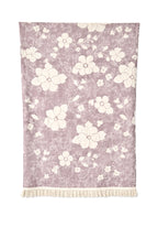 12 Off-white and Brown Linen Bedsheet