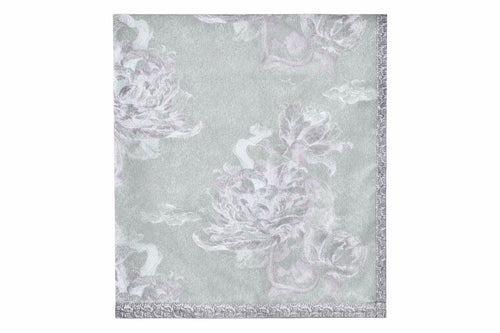 14 Jade Lotus Linen Bedsheet