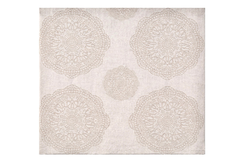 16 Traditional Pattern Linen Bedsheet