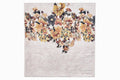 26 Flower Strip Linen Bedsheet